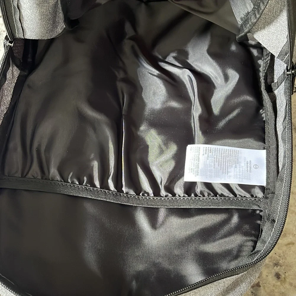 NWT Hurley Backpack Unisex Carry all School Book Bag Gray Black